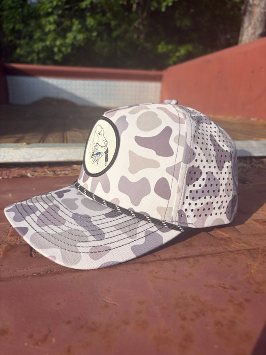 Retriever Duck Camo Rope Hat