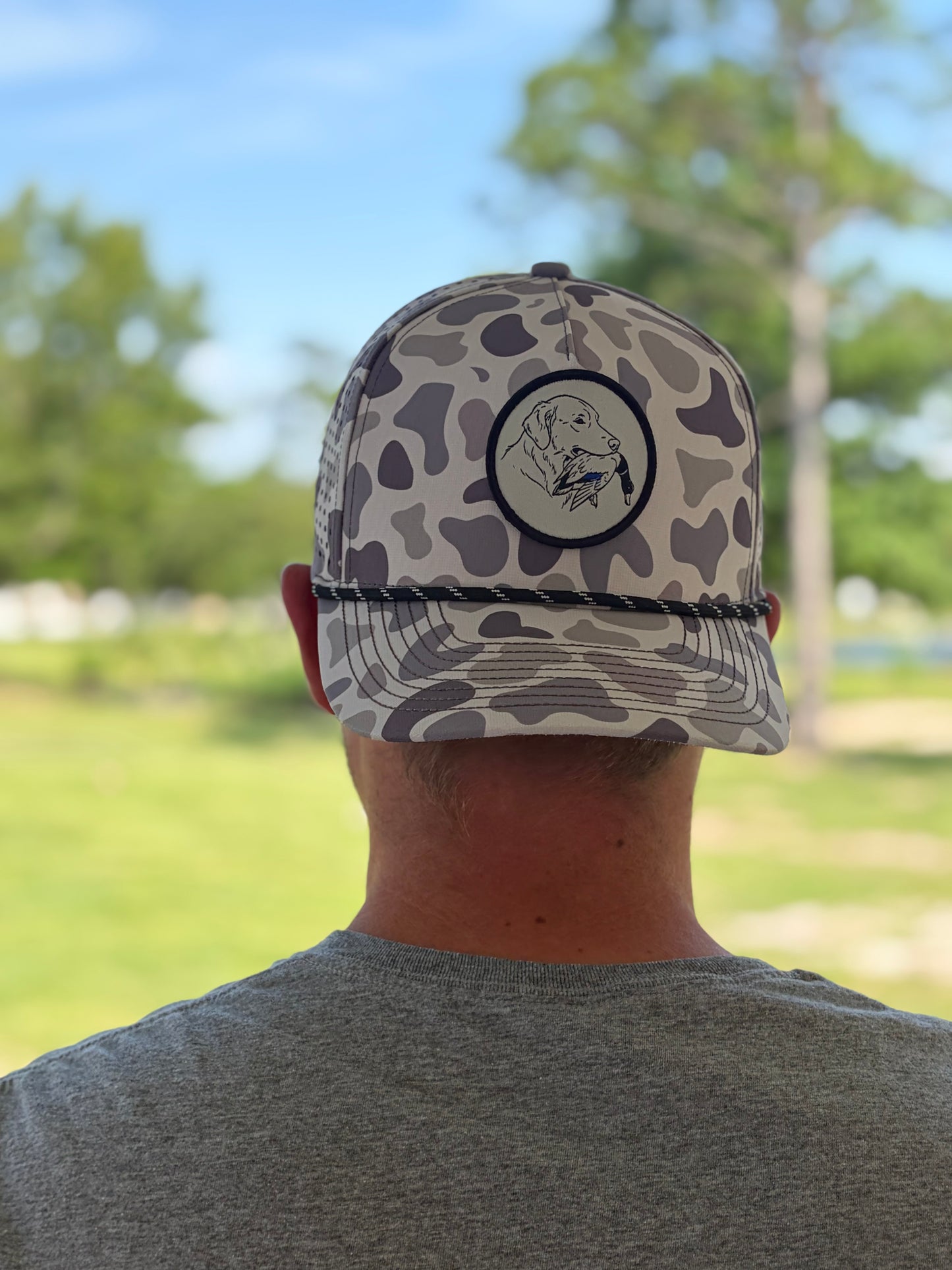 Retriever Duck Camo Rope Hat