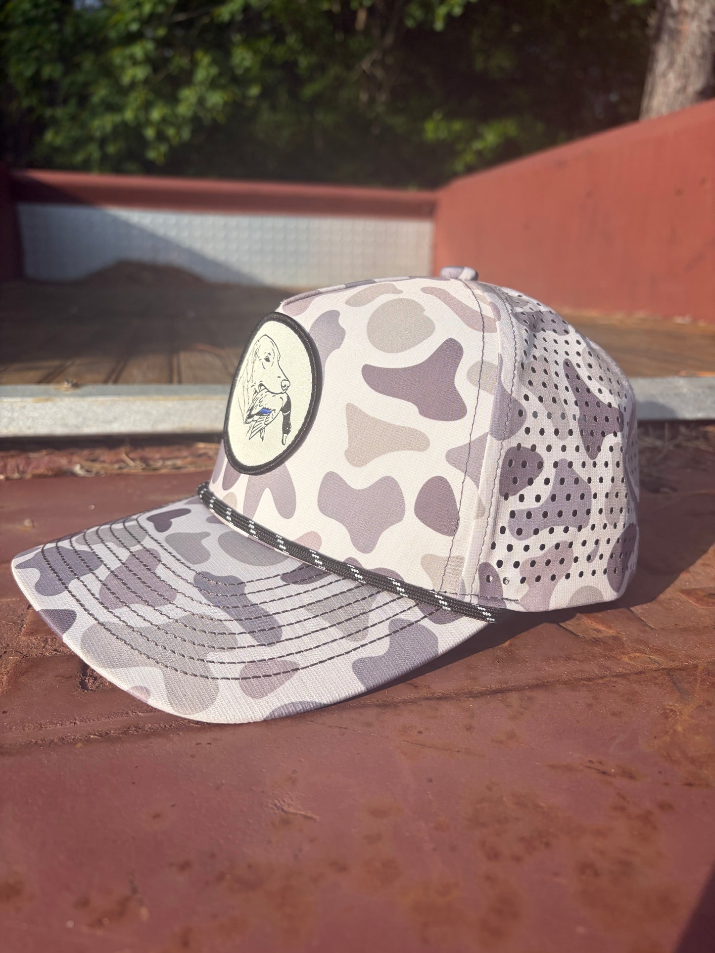Retriever Duck Camo Rope Hat