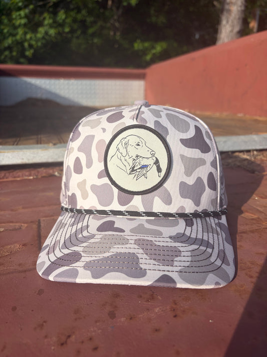 Retriever Duck Camo Rope Hat